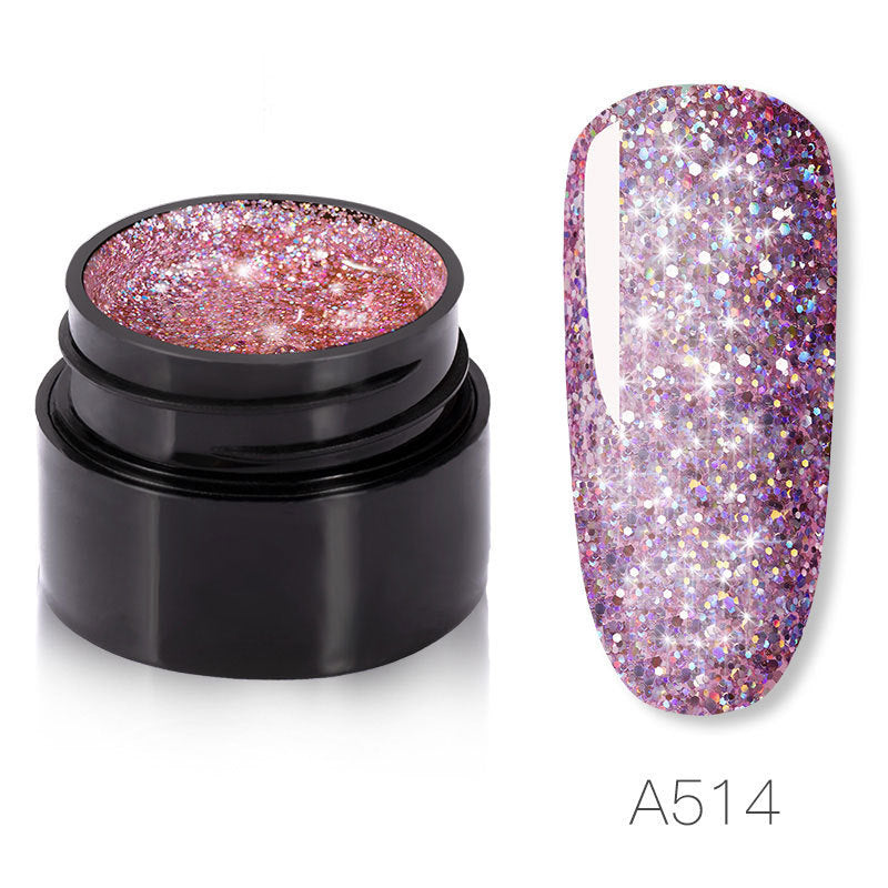 Dazzling Glitter Gel Nail Polish