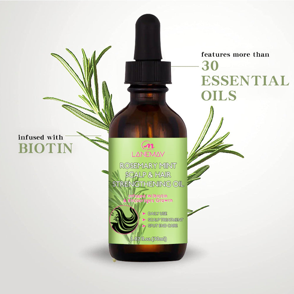 Rosemary Mint Hair Strengthening Oil