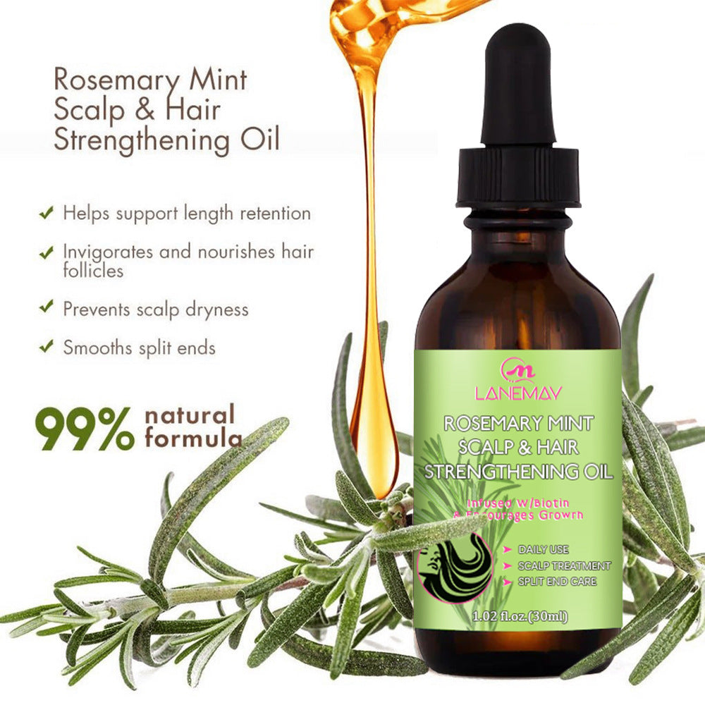 Rosemary Mint Hair Strengthening Oil